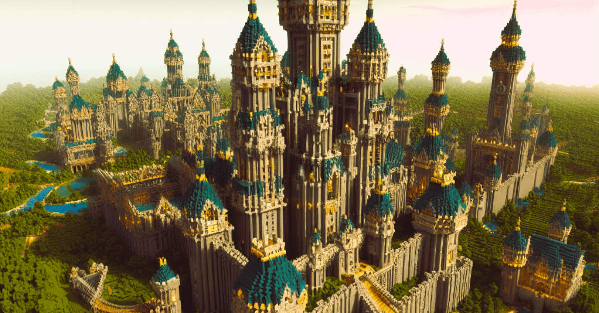 minecraft castles